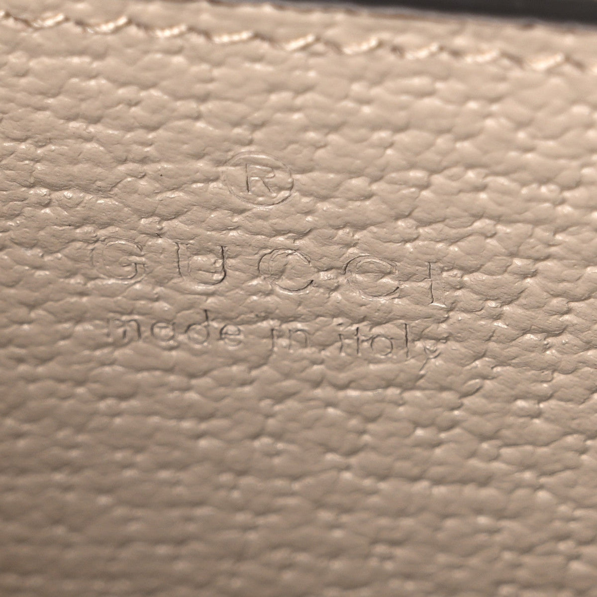 GG Supreme Monogram Textured Dollar Calfskin Web Small Ophidia Chain Shoulder Bag Beige Mystic White Oatmeal