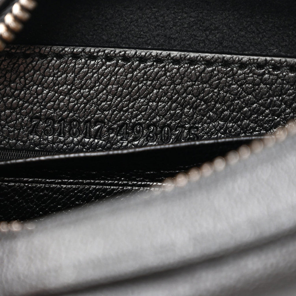 Goatskin Small Aphrodite Shoulder Bag Black