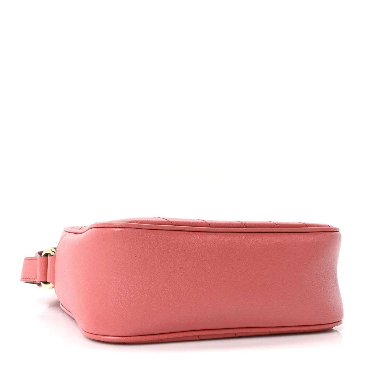 Sakai Be Green Calfskin Diagonal Stitched Small Blondie Shoulder Bag Gorgeus Grace