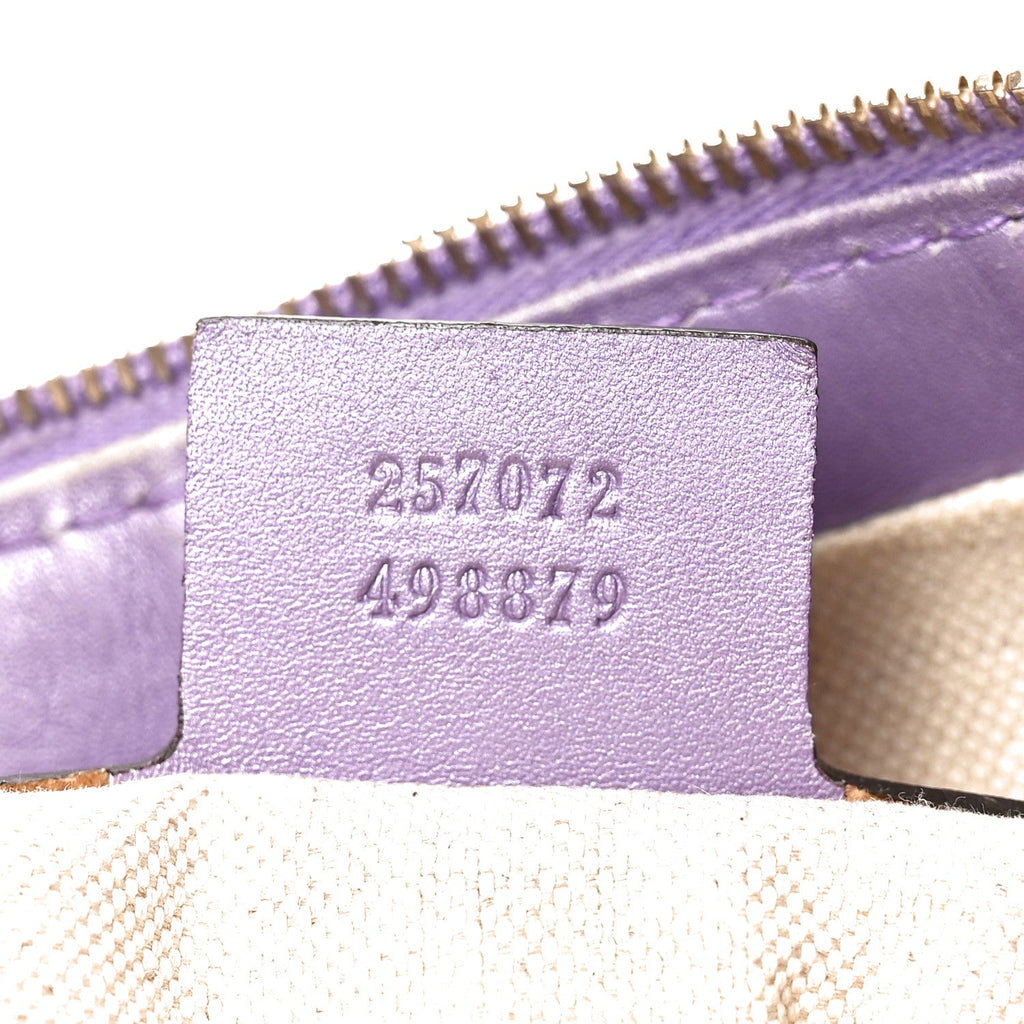 Monogram Small Lovely Heart Messenger Purple