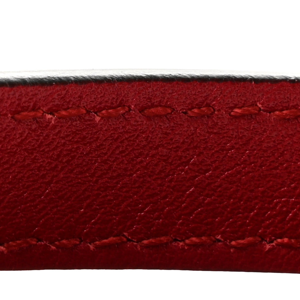Velvet Matelasse Mini GG Marmont Shoulder Bag Hibiscus Red