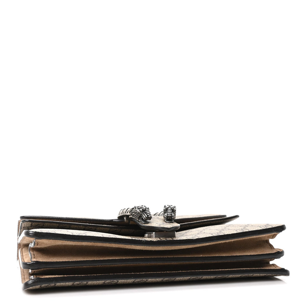GG Supreme Monogram Small Dionysus Shoulder Bag Taupe