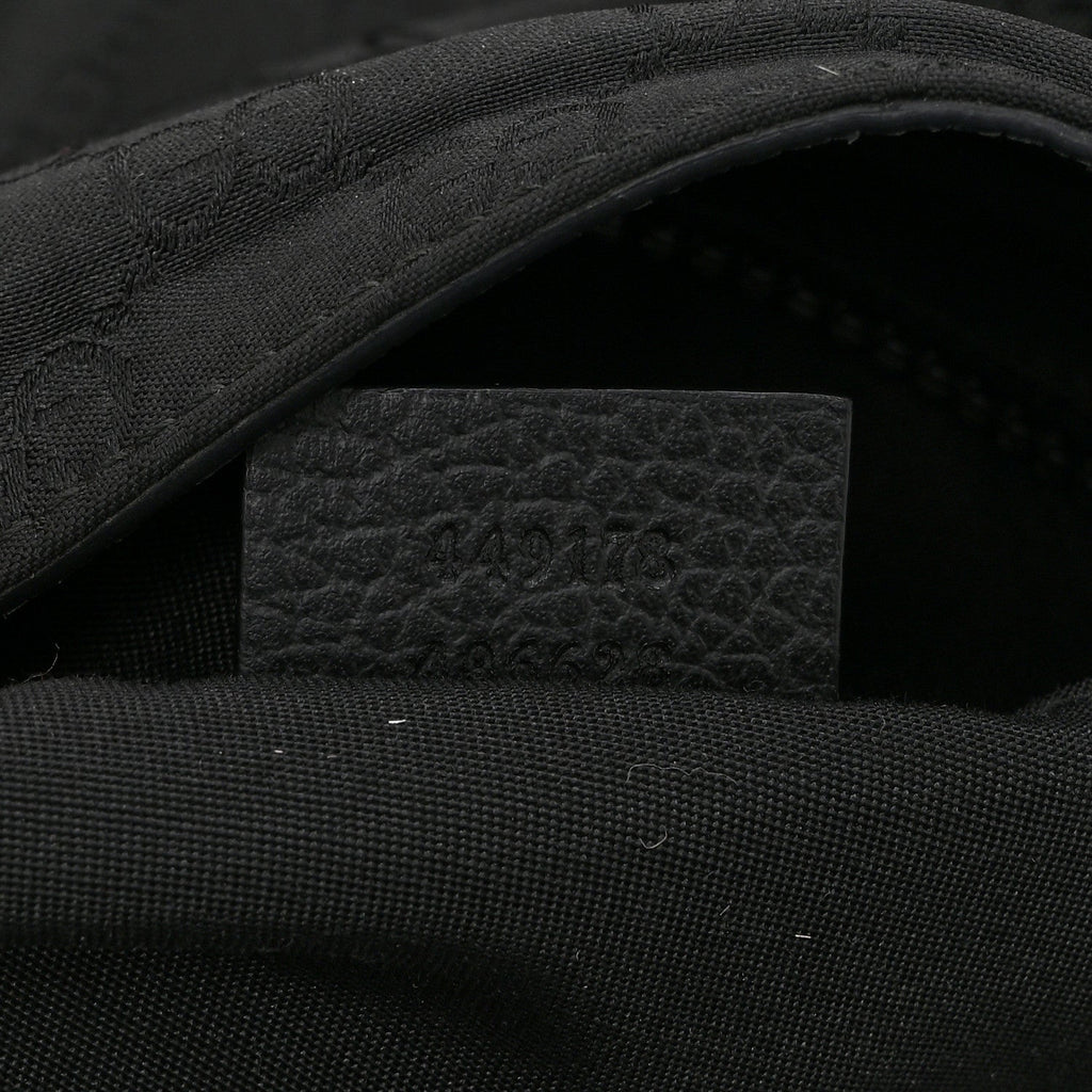 Nylon Monogram Tote Black