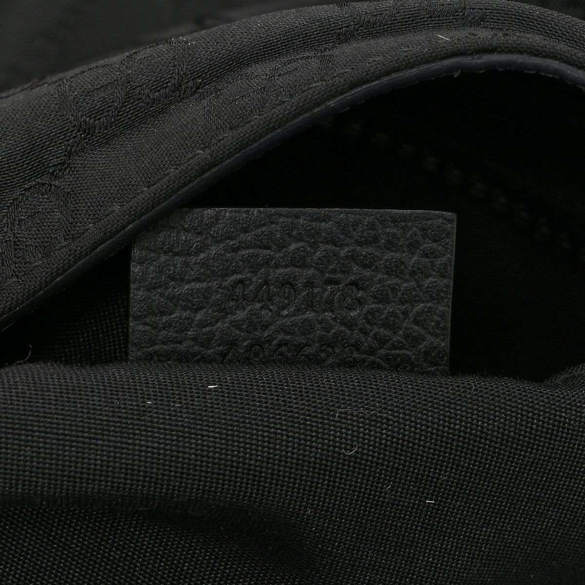 Nylon Monogram Tote Black