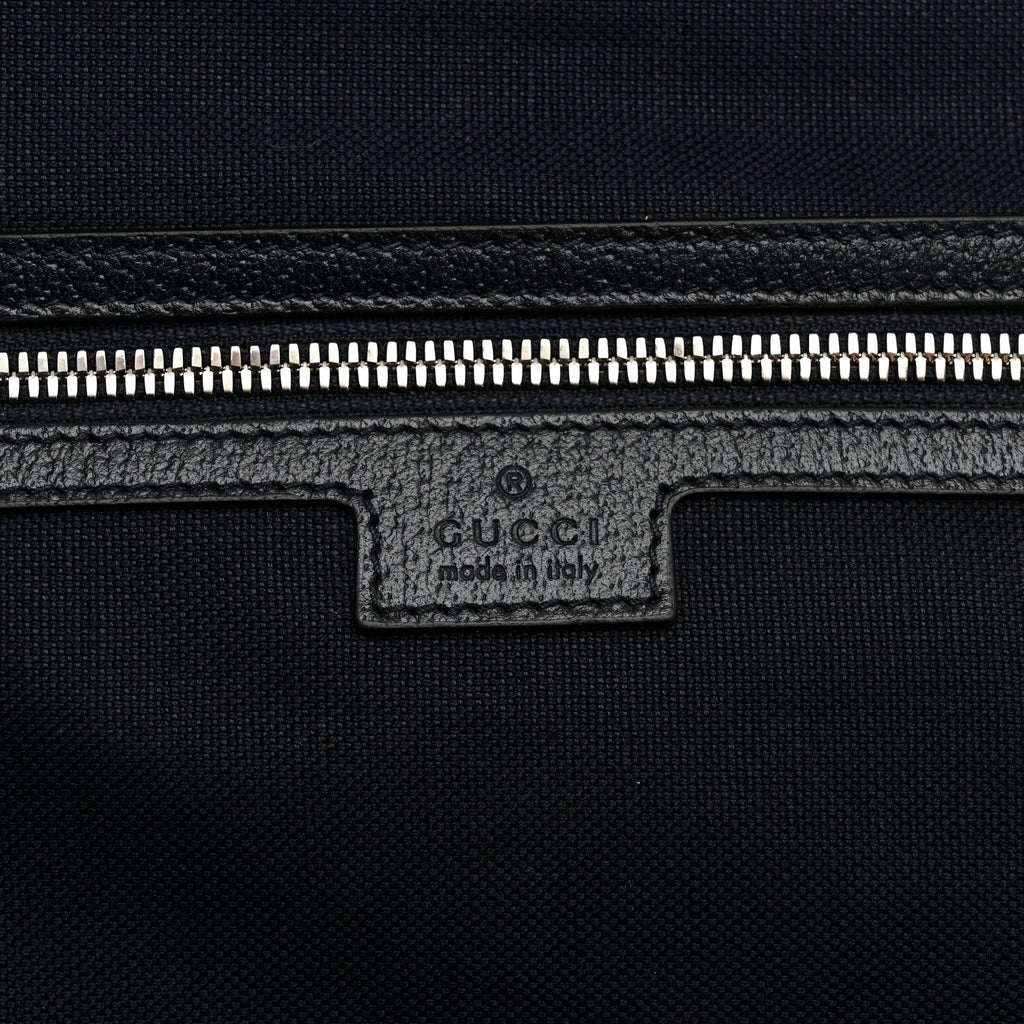 GG Supreme Monogram Web Savoy Garment Bag Beige Blue