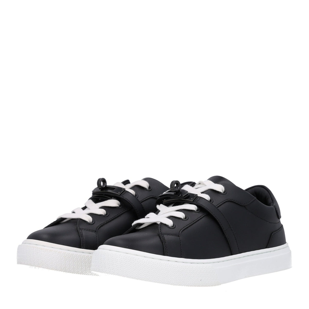 Calfskin Day Sneakers 37 Black
