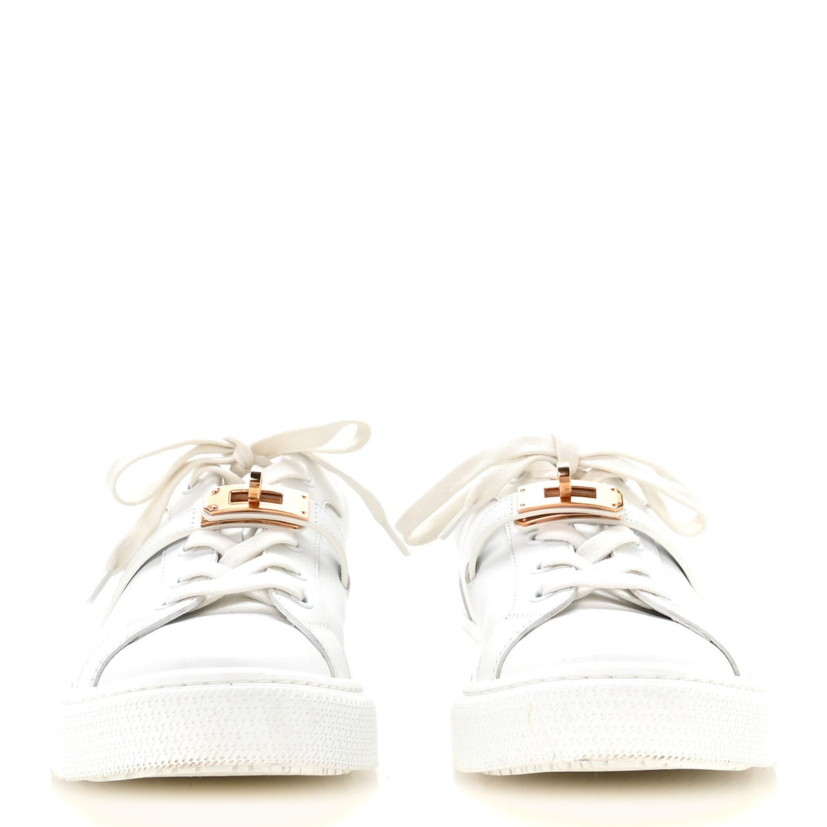 Calfskin Day Sneakers 39 White
