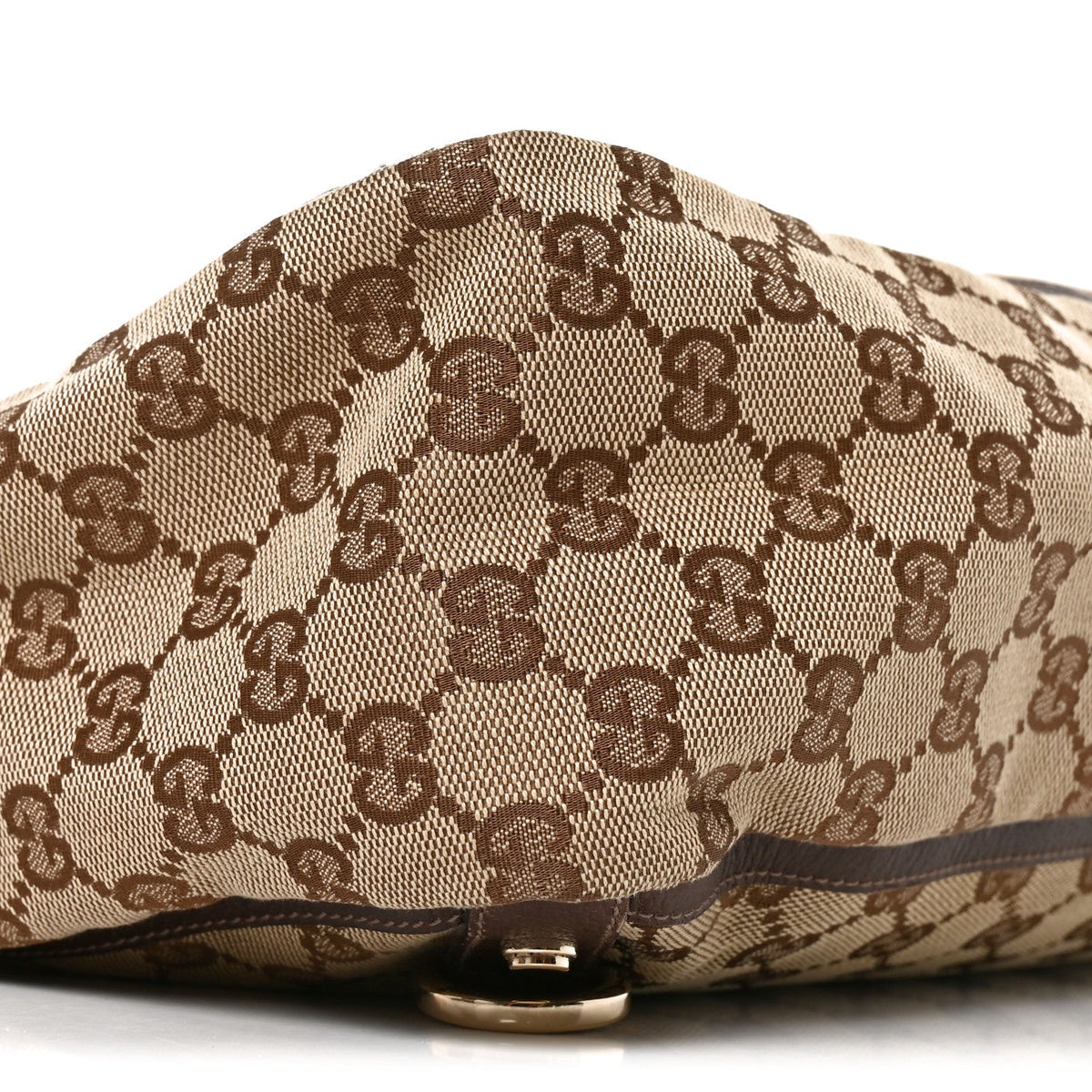 Monogram Large Abbey Tote Dark Brown