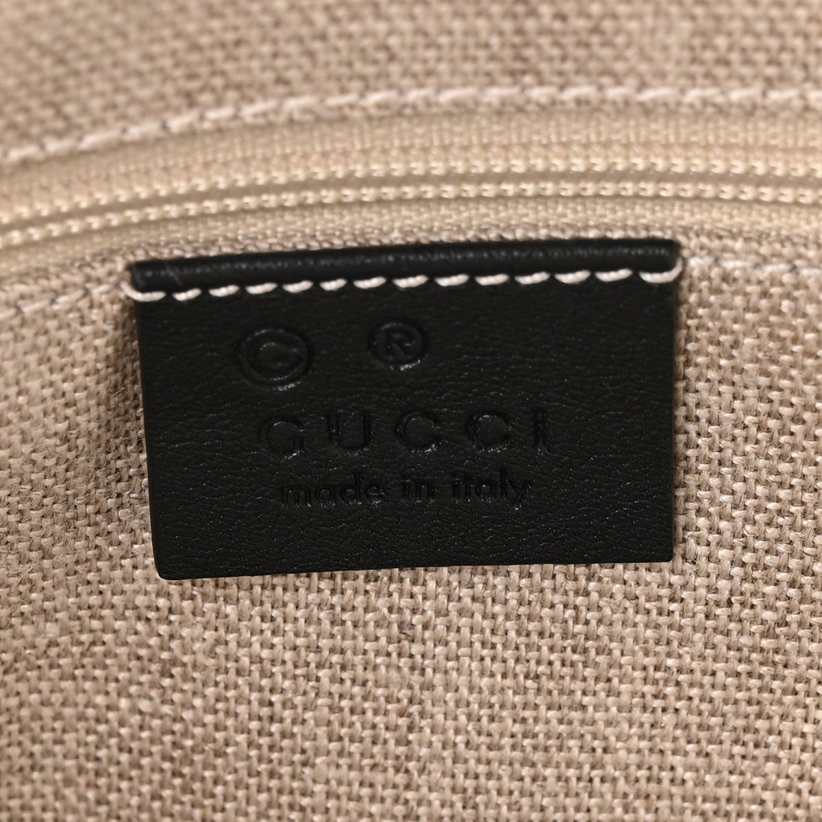 Microguccissima Medium Dome Bag Black