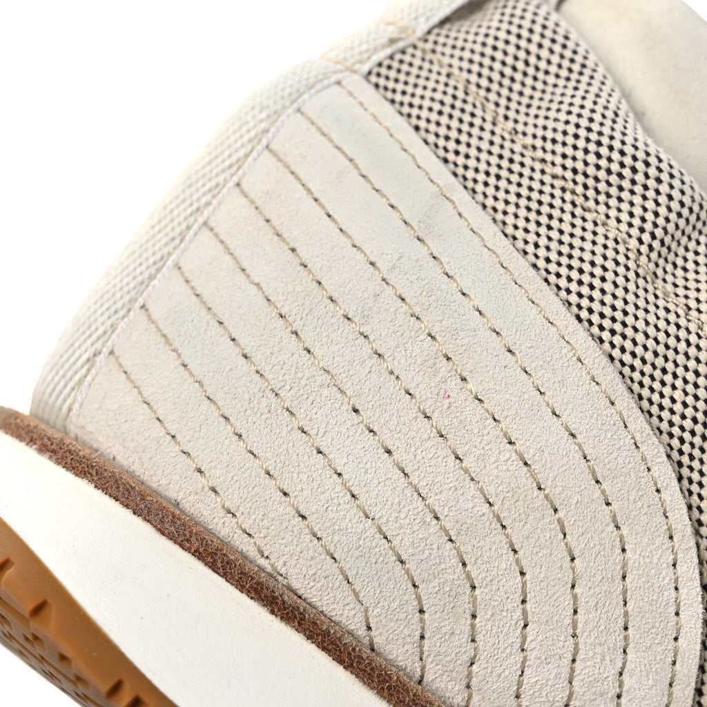 Toile Suede Goatskin Jet Sneakers 38 Multicolored Prunoir