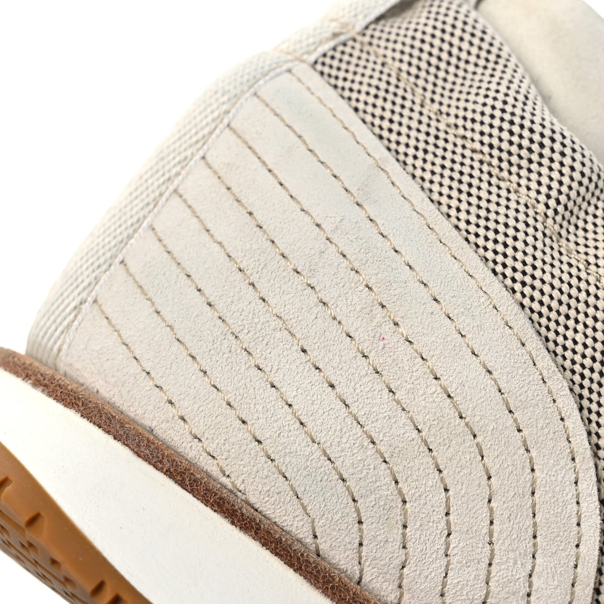 Toile Suede Goatskin Jet Sneakers 38 Multicolored Prunoir
