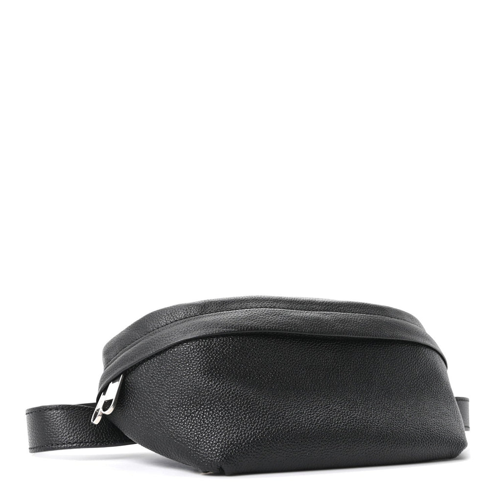 Grained Calfskin GG Supreme Logo Belt Bag 100 40 Black