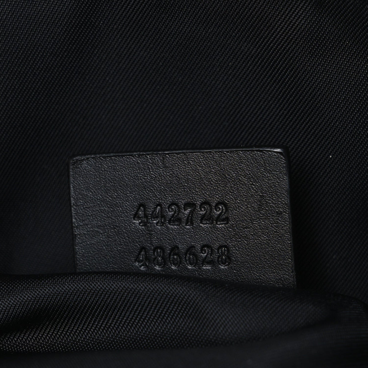 GG Supreme Monogram Web Dome Backpack Black
