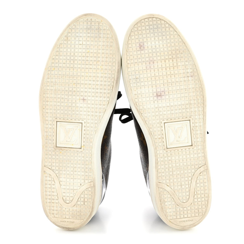 Patent Monogram Frontrow Sneakers 37