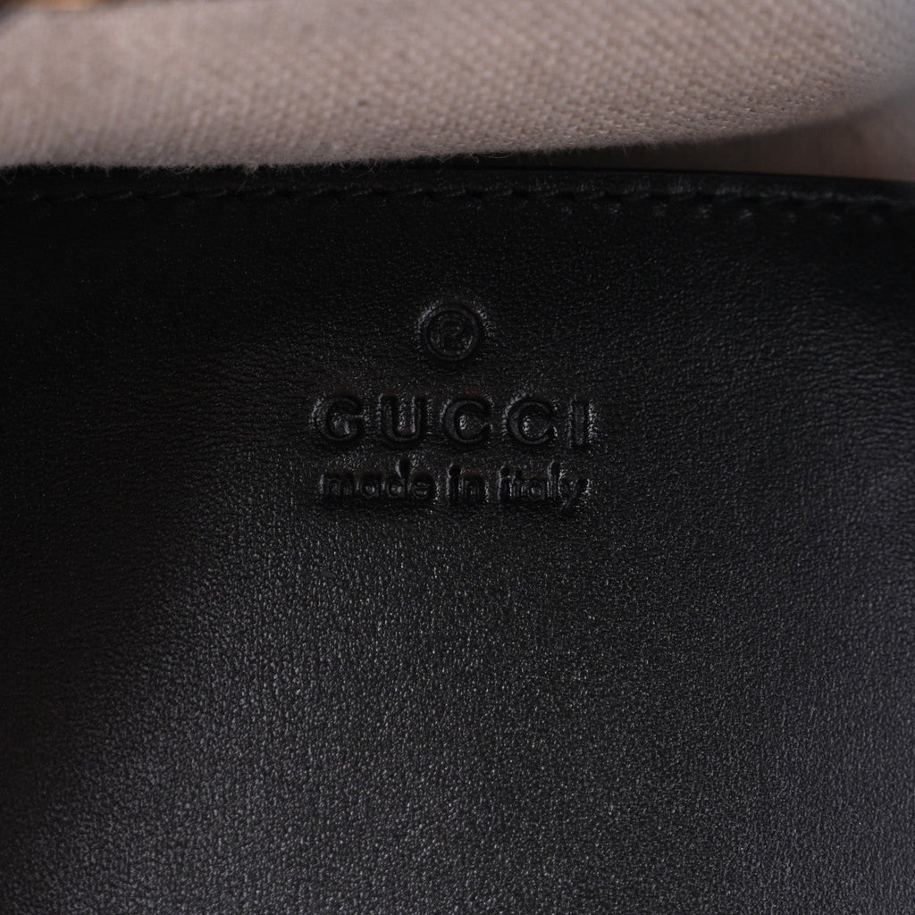 Calfskin Bamboo Backpack Black