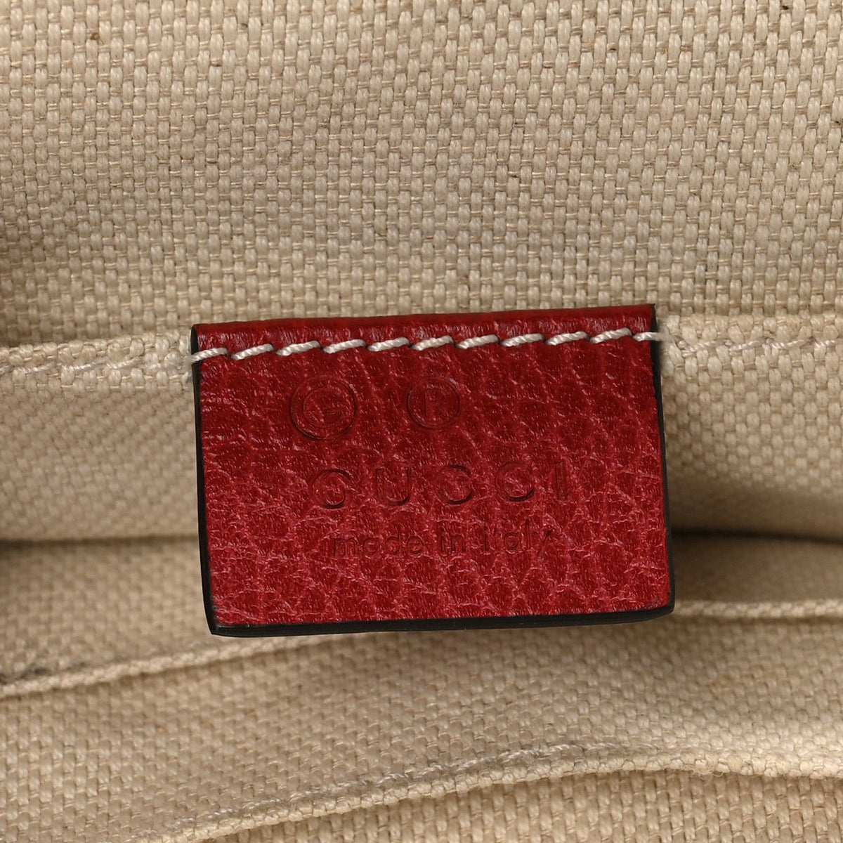 Pebbled Calfskin Soho Chain Backpack Hibiscus Red