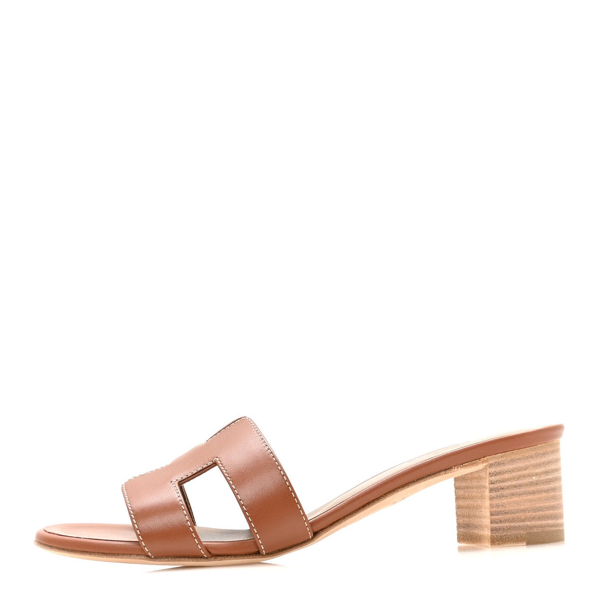 Calfskin Oasis Sandals 36.5 Gold