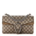 GG Supreme Monogram Small Dionysus Shoulder Bag Taupe