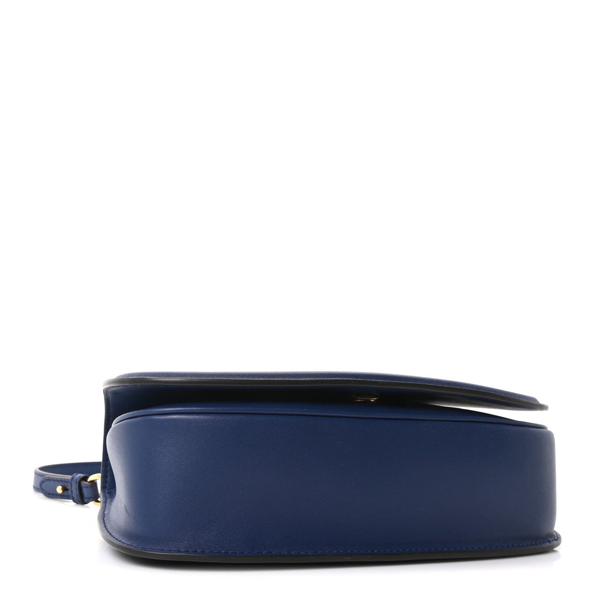 Roxy Calfskin Medium Blondie Top Handle Bag Blue Agata