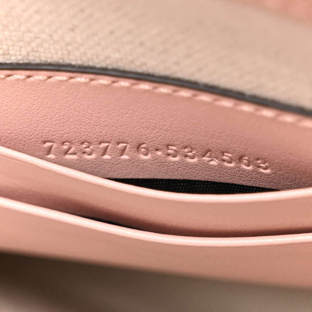 Calfskin GG Matelasse Mini Top Slip Handle Crossbody Bag Perfect Pink Natural