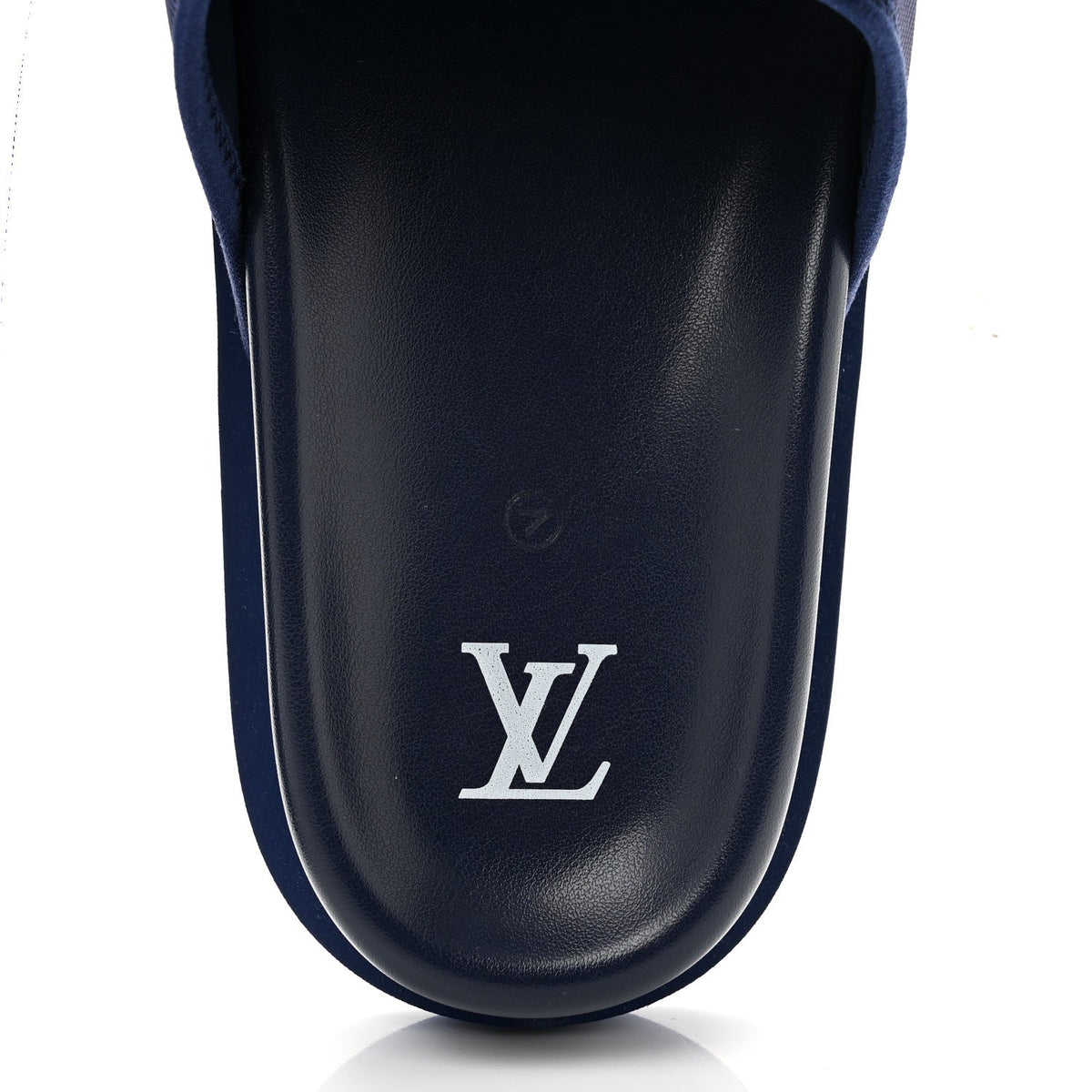 Monogram Mens Miami Mules 8.5 Navy Blue