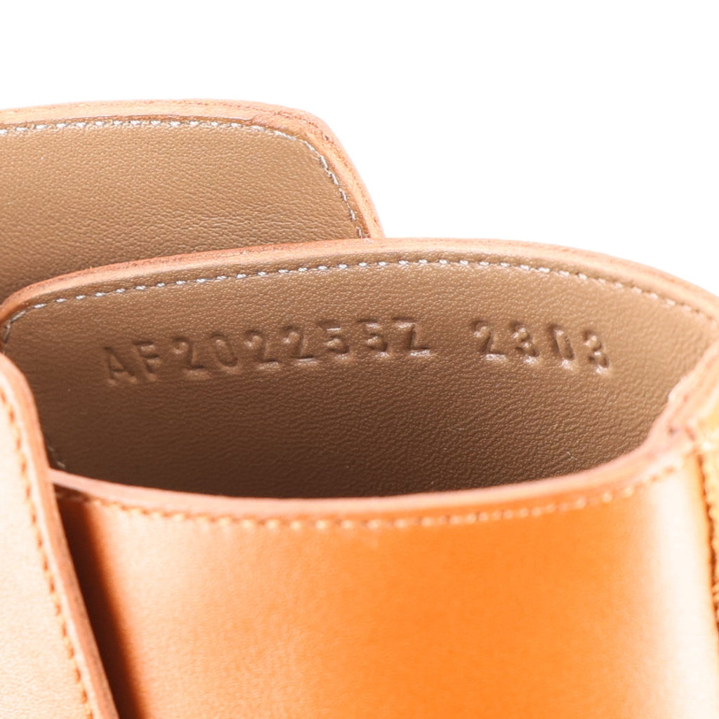 Calfskin Neo Low Boots 38.5 Naturel
