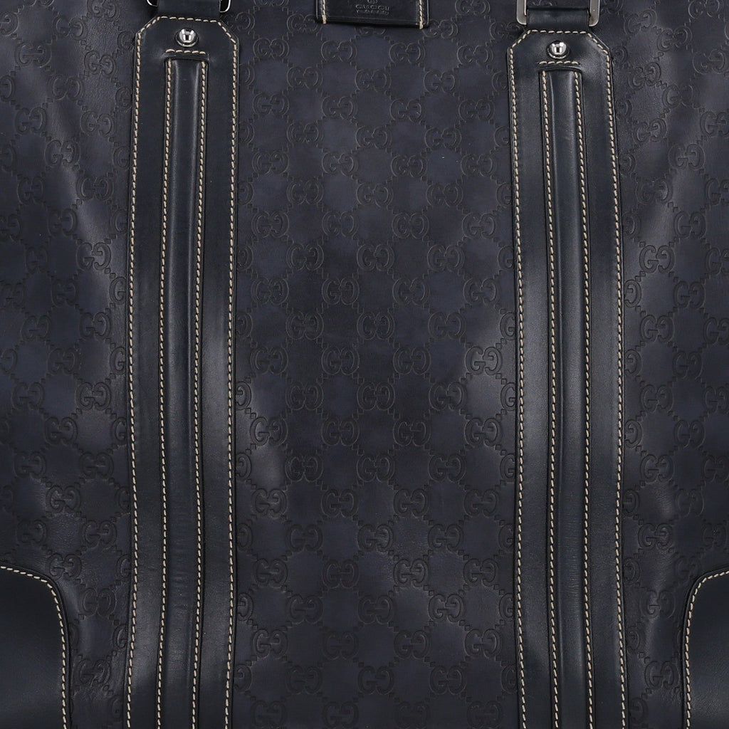 Guccissima Large Tote Black