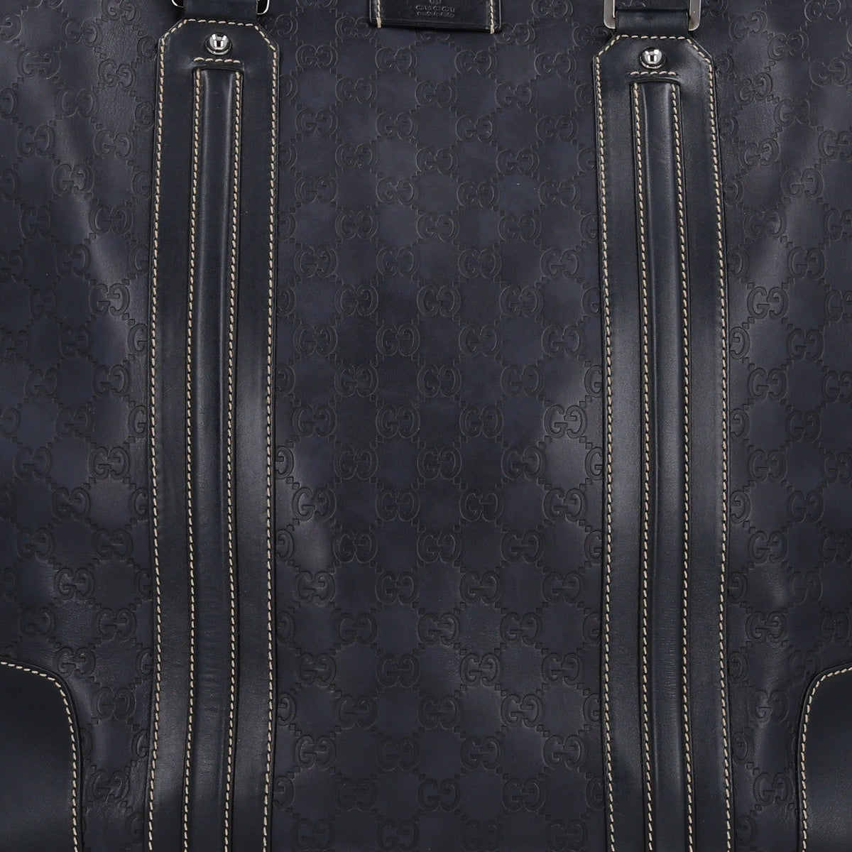 Guccissima Large Tote Black