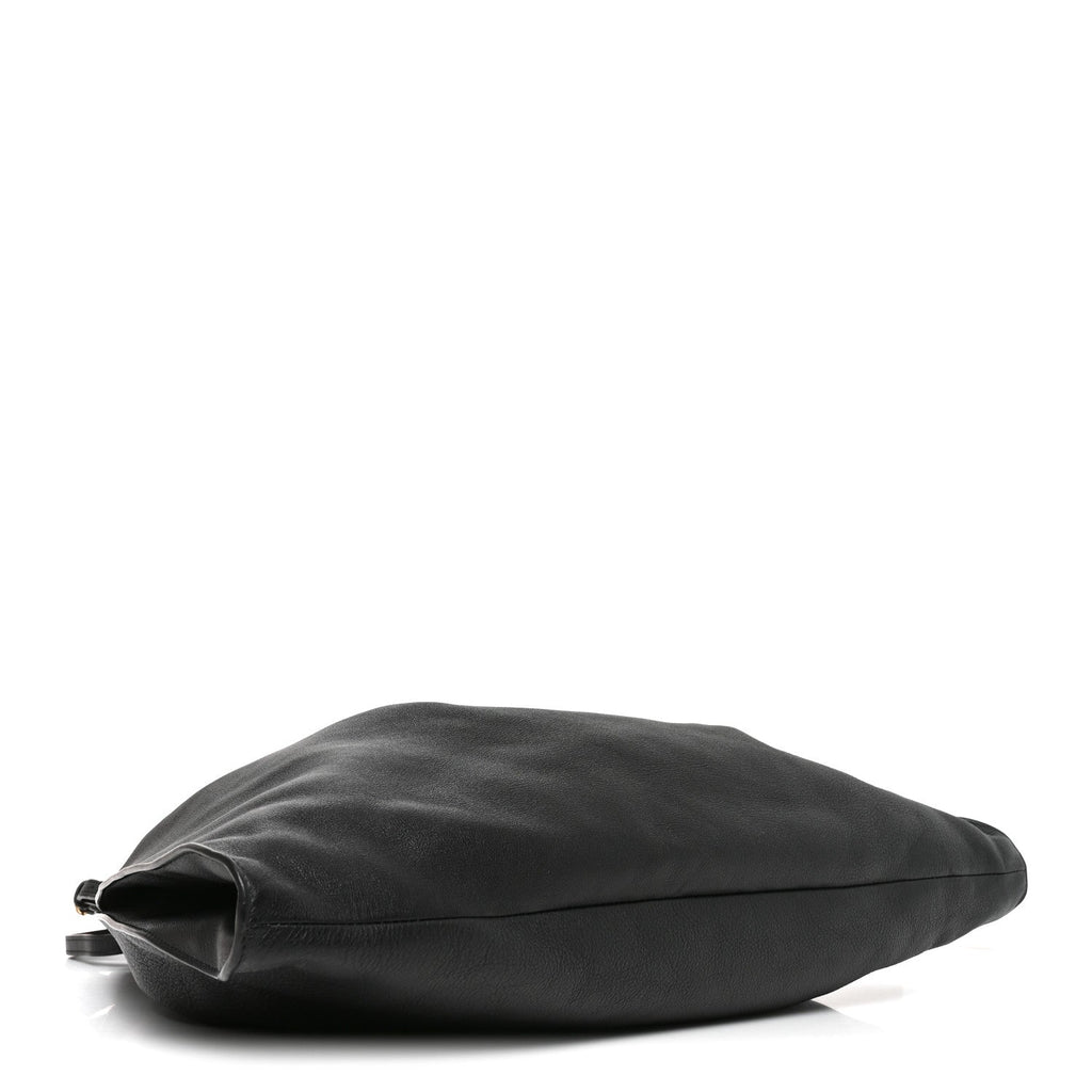 Calfskin Large Blondie Tote  Black