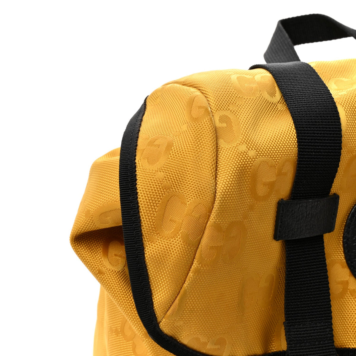 Econyl Nylon Monogram Off The Grid Utility Pocket Backpack Crop Black