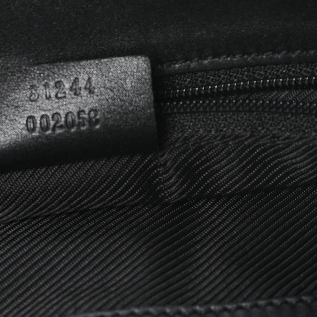 Monogram Small Bucket Tote Black