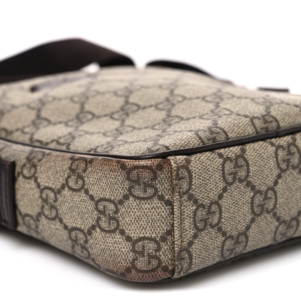 GG Plus Monogram Messenger Bag Ebony