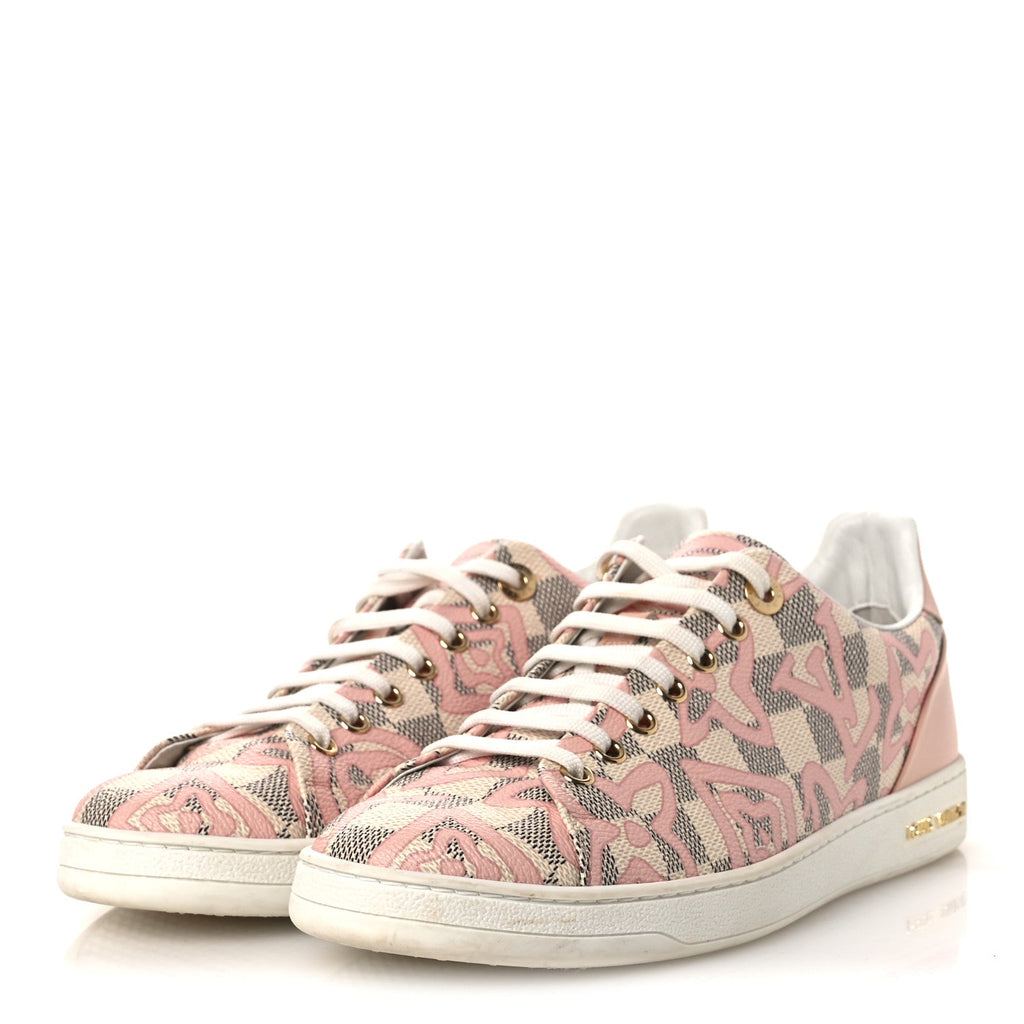 Damier Azur Tahitienne Bora Bora Sneakers 40 Rose Ballerine