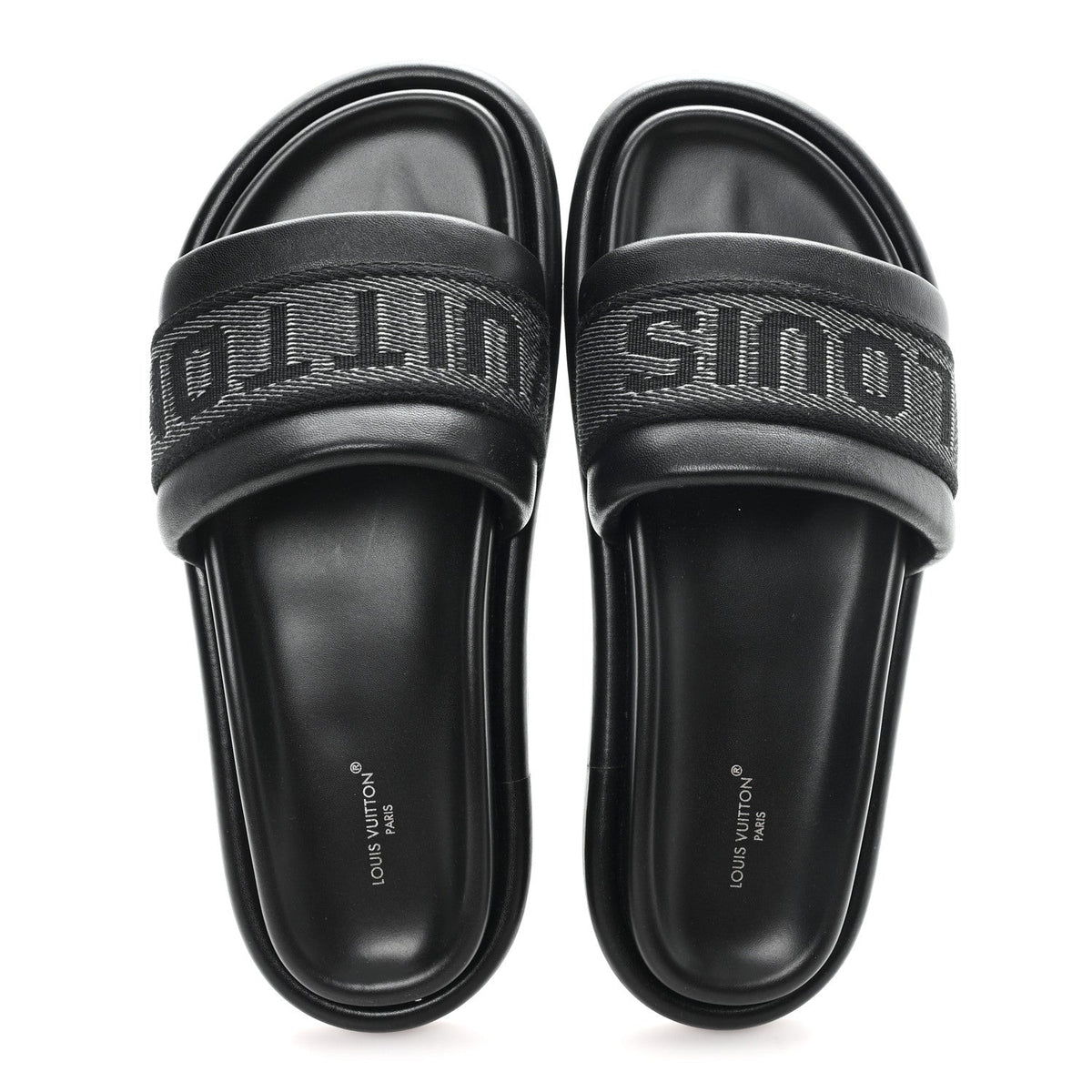 Logo Slide Sandals 39 Black