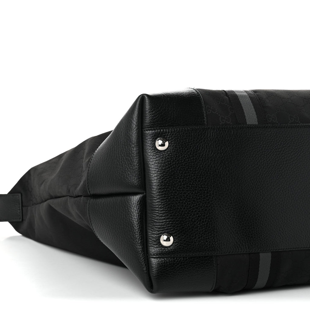 Nylon Monogram XL Duffle Bag Black