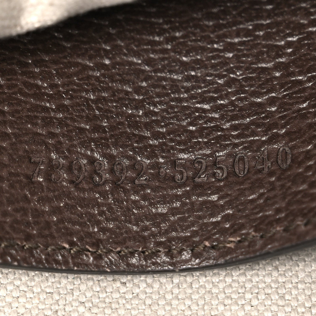 GG Supreme Monogram Web Small Ophidia Top Handle Shoulder Bag Brown