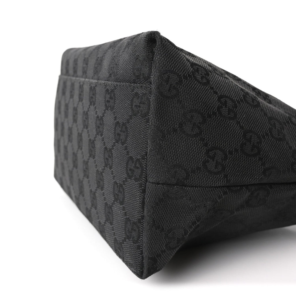 Nylon Monogram Small Hobo Black