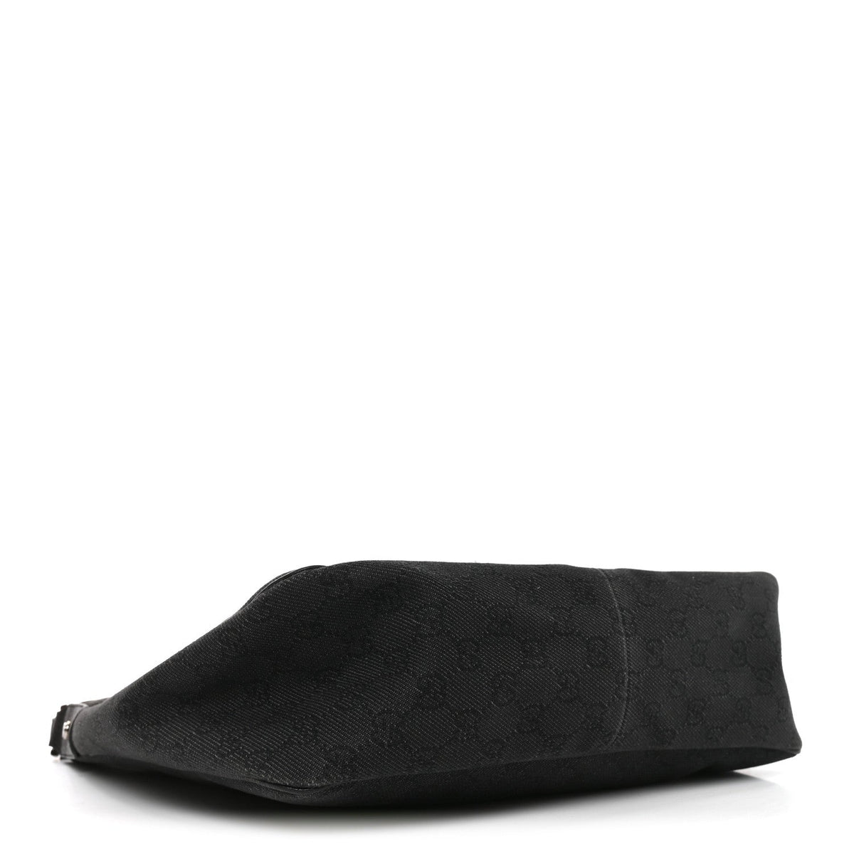 Monogram Medium Abbey Pocket Hobo Tote Black