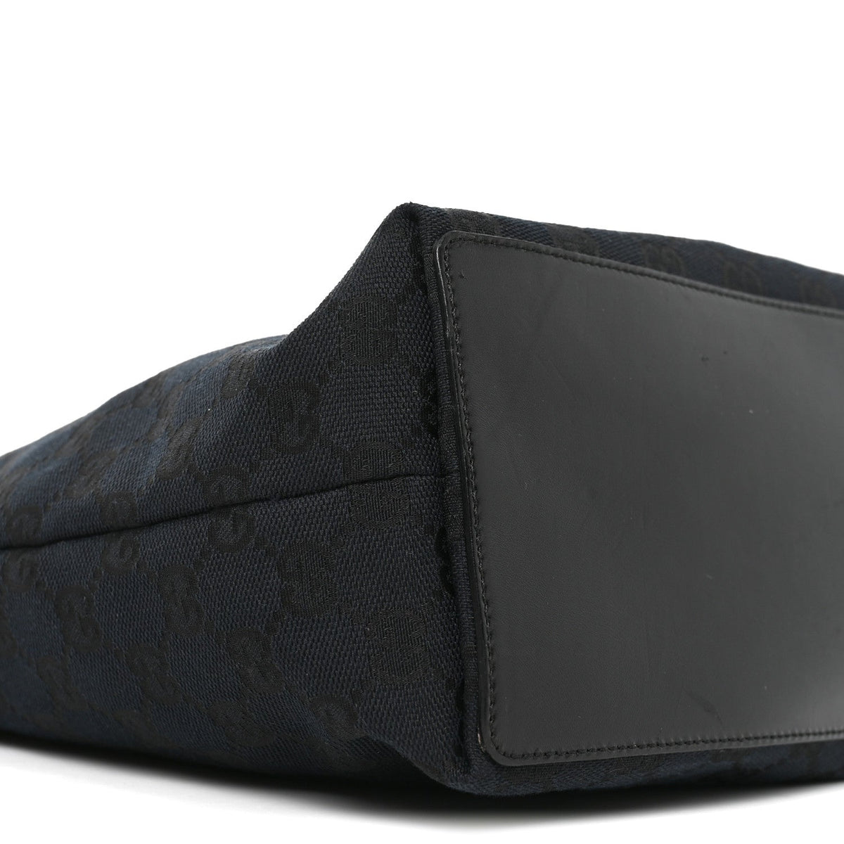 Monogram Large Bucket Tote Black