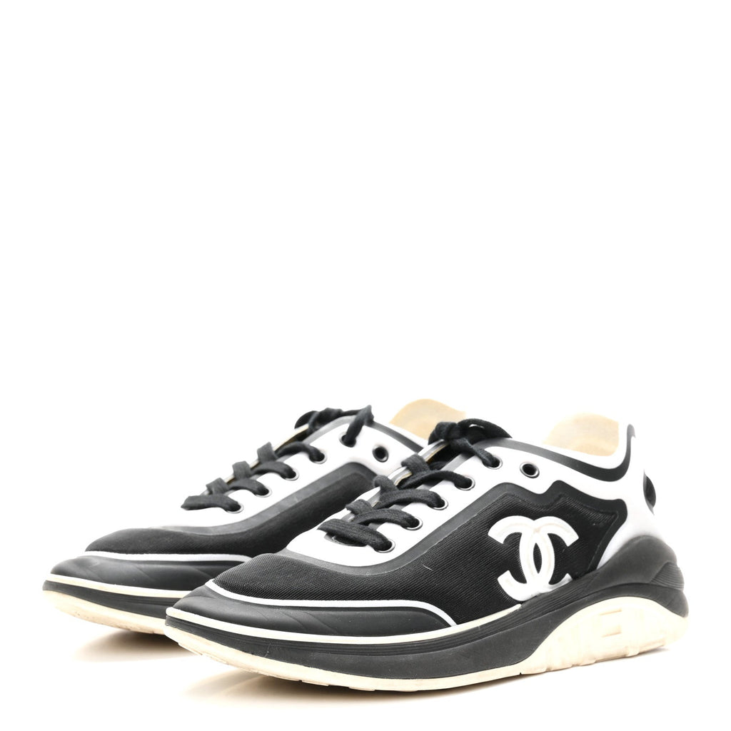 Lycra CC Sneakers 38.5 Black White