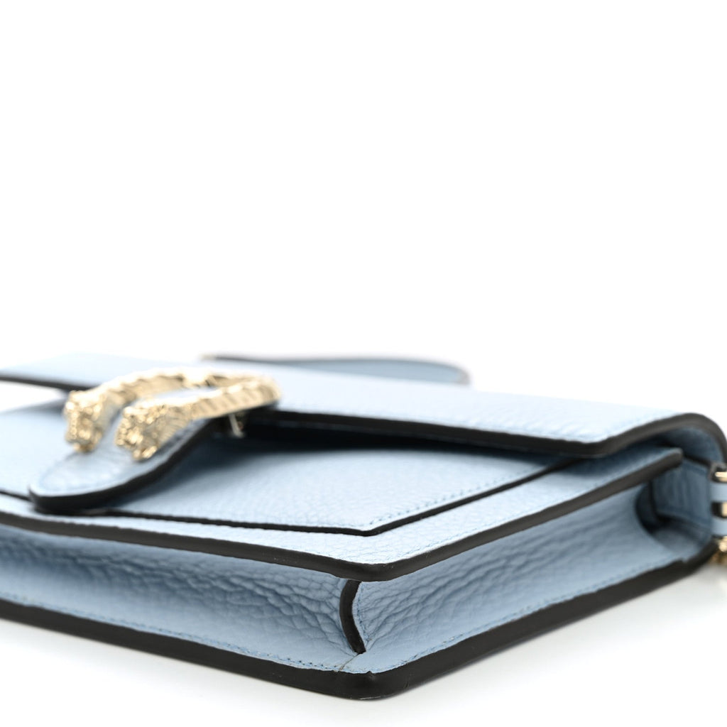 Calfskin Dionysus NM Chain Wallet Porcelain Light Blue
