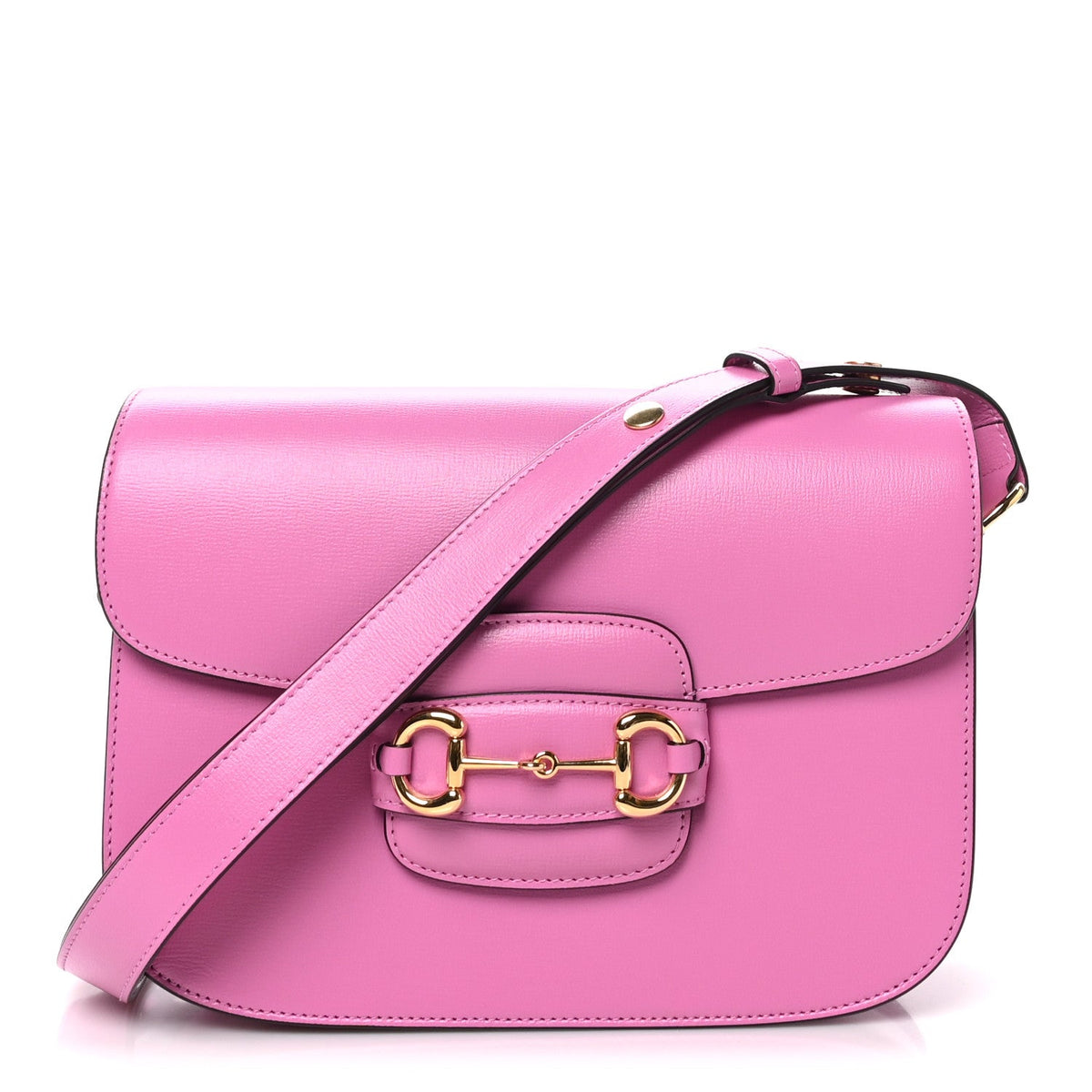 Azalea Calfskin Horsebit 1955 Shoulder Bag Libre Pink