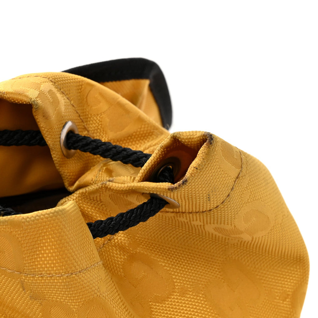 Econyl Nylon Monogram Off The Grid Utility Pocket Backpack Crop Black