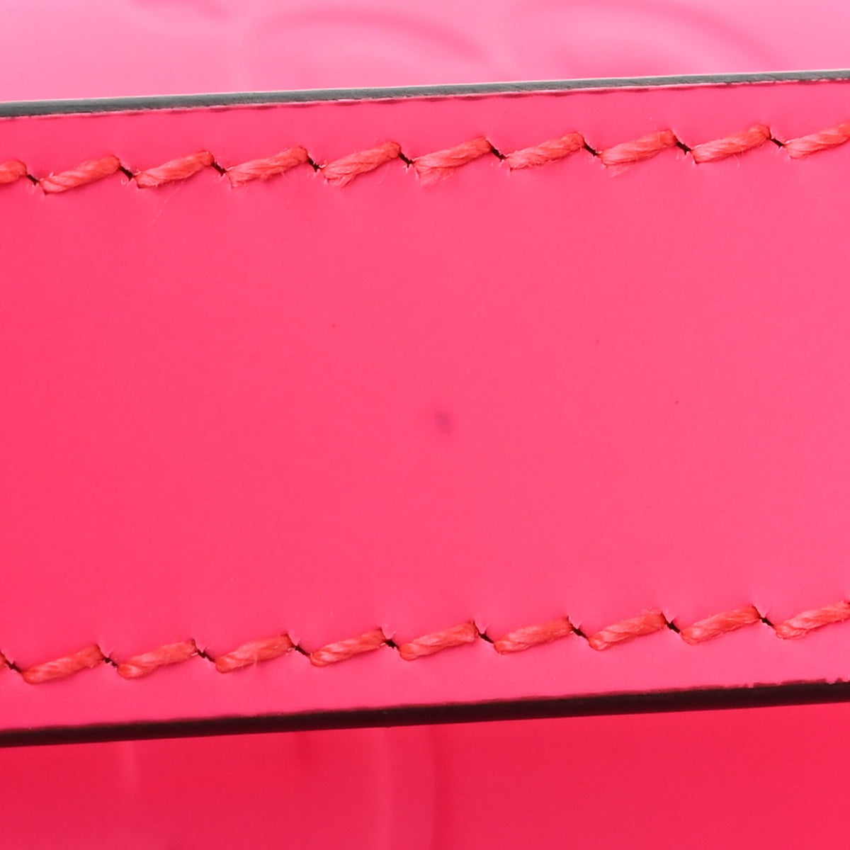Calfskin GG Rubber effect Super Mini Bag  Pink