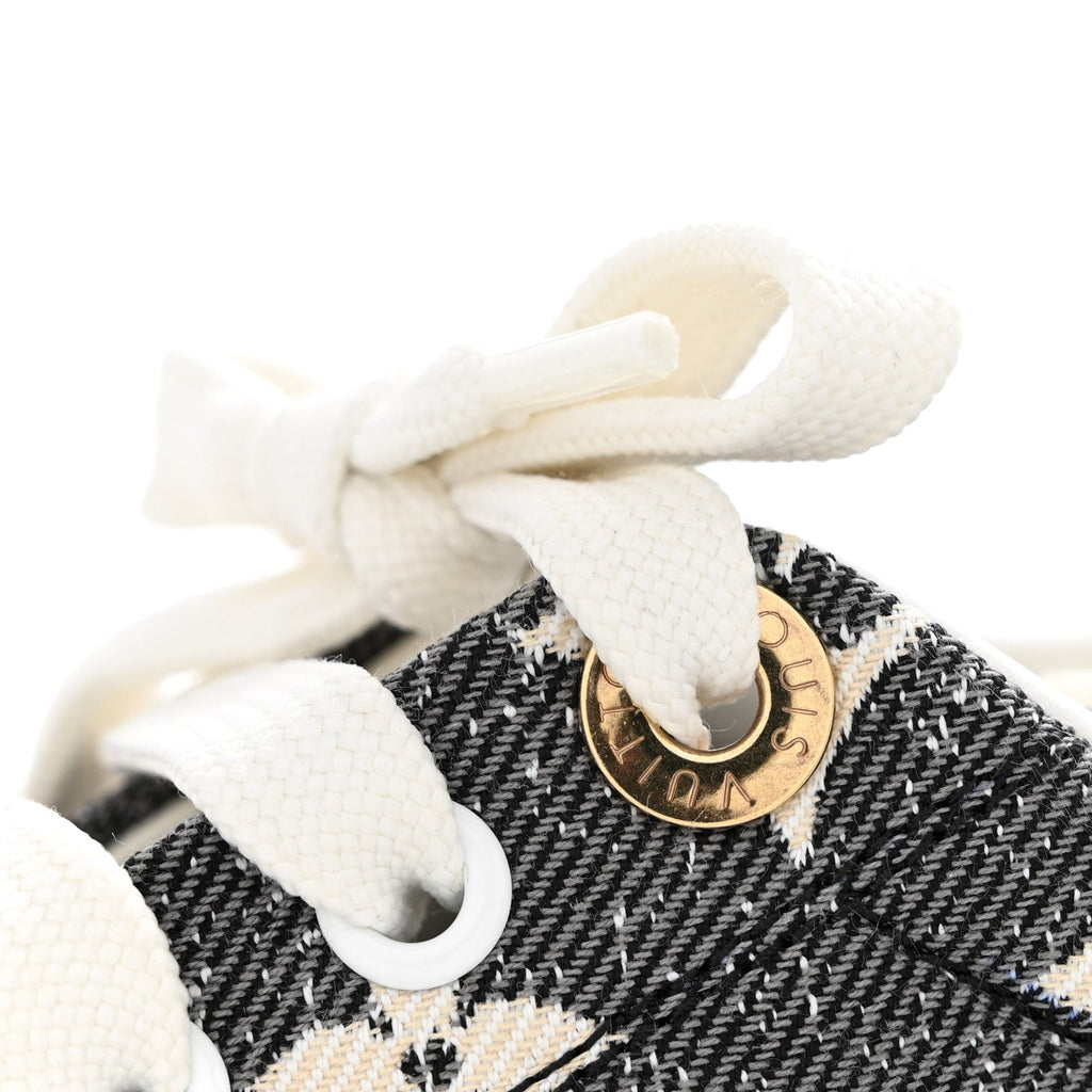 Denim Monogram Time Out Sneakers 39