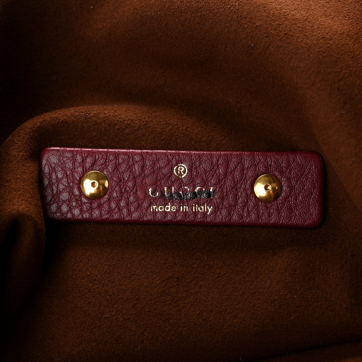 Grained Calfskin Softbit Maxi Shoulder Bag Rosso Ancora Red