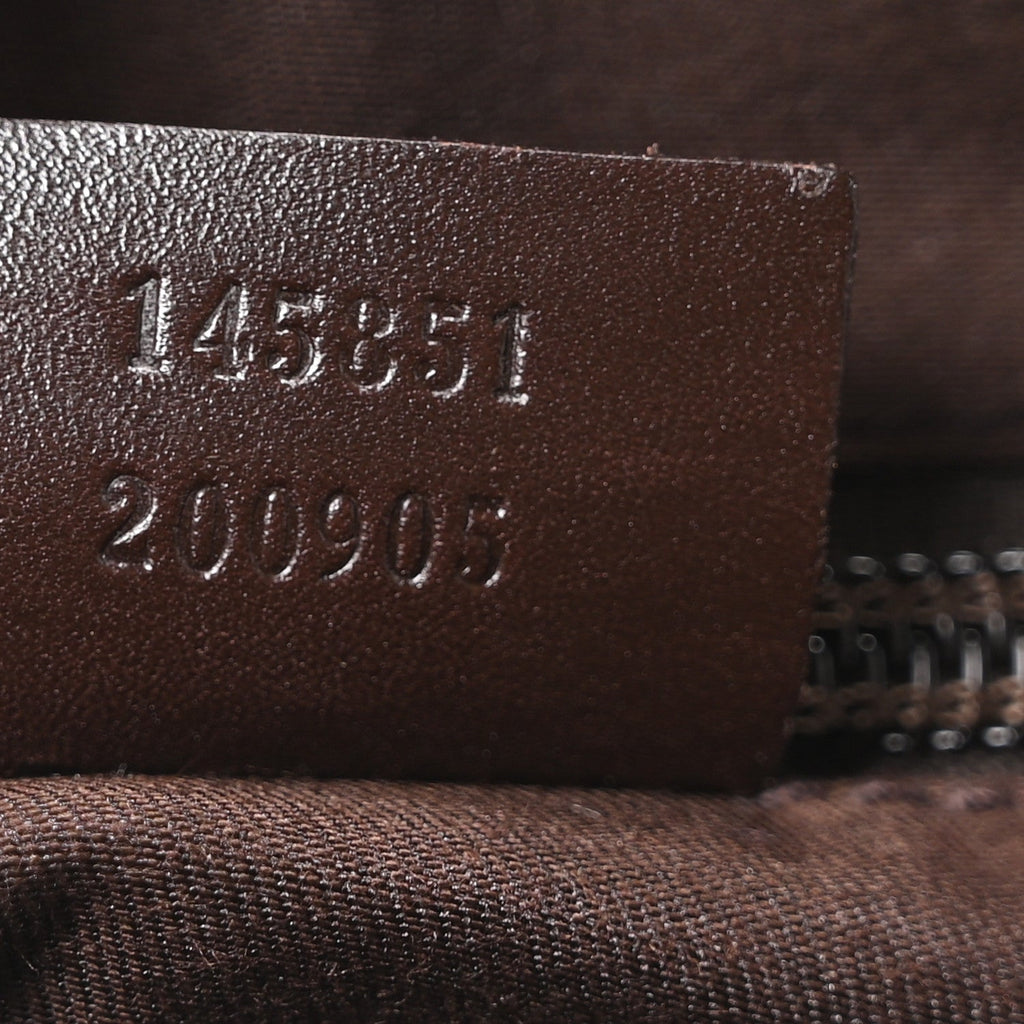 Monogram Waist Belt Bag Dark Brown