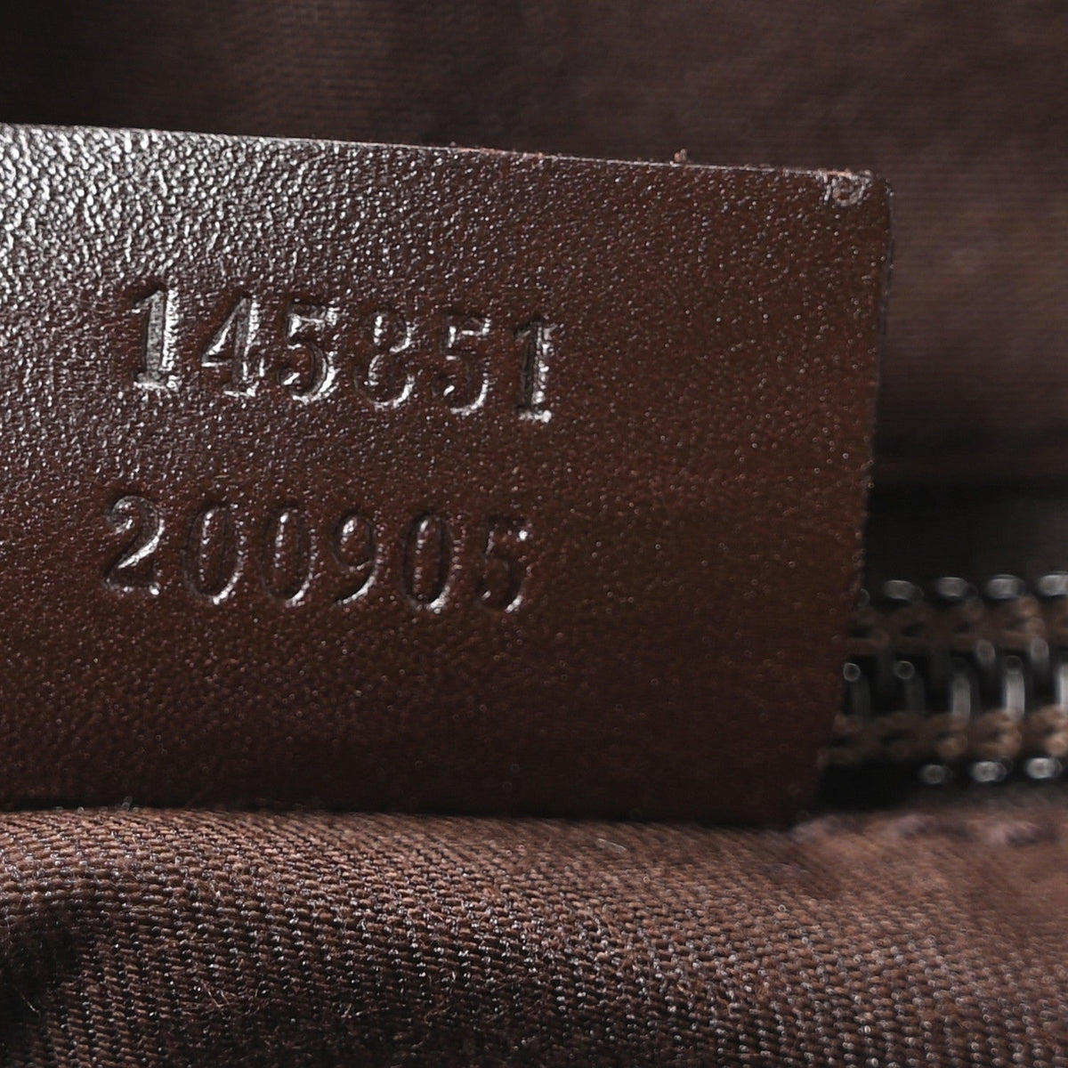 Monogram Waist Belt Bag Dark Brown
