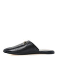 Nappa Annette Horsebit Slippers 39.5 Black