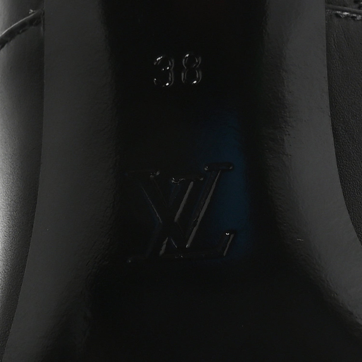 LV X YK Calfskin Monogram Silhouette Ankle Boots 38 Black